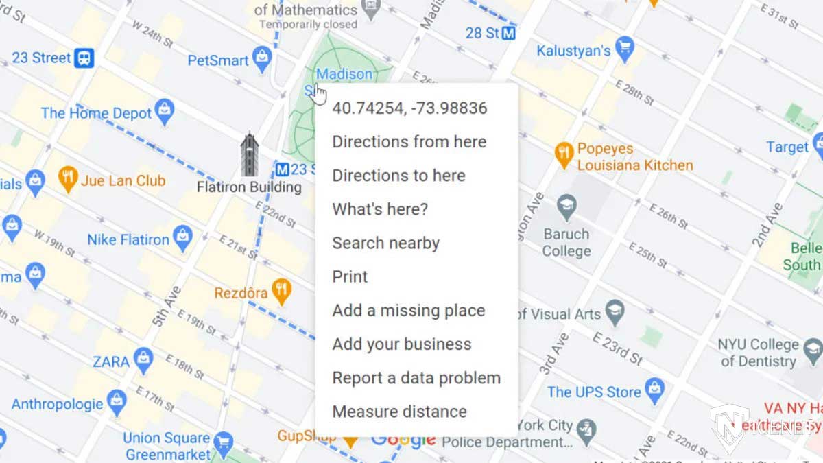 ترفندهای گوگل مپ و جستجوی مسیر