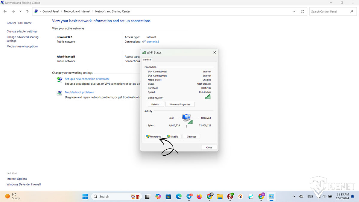 غیرفعال کردن IPv6 در ویندوز 2